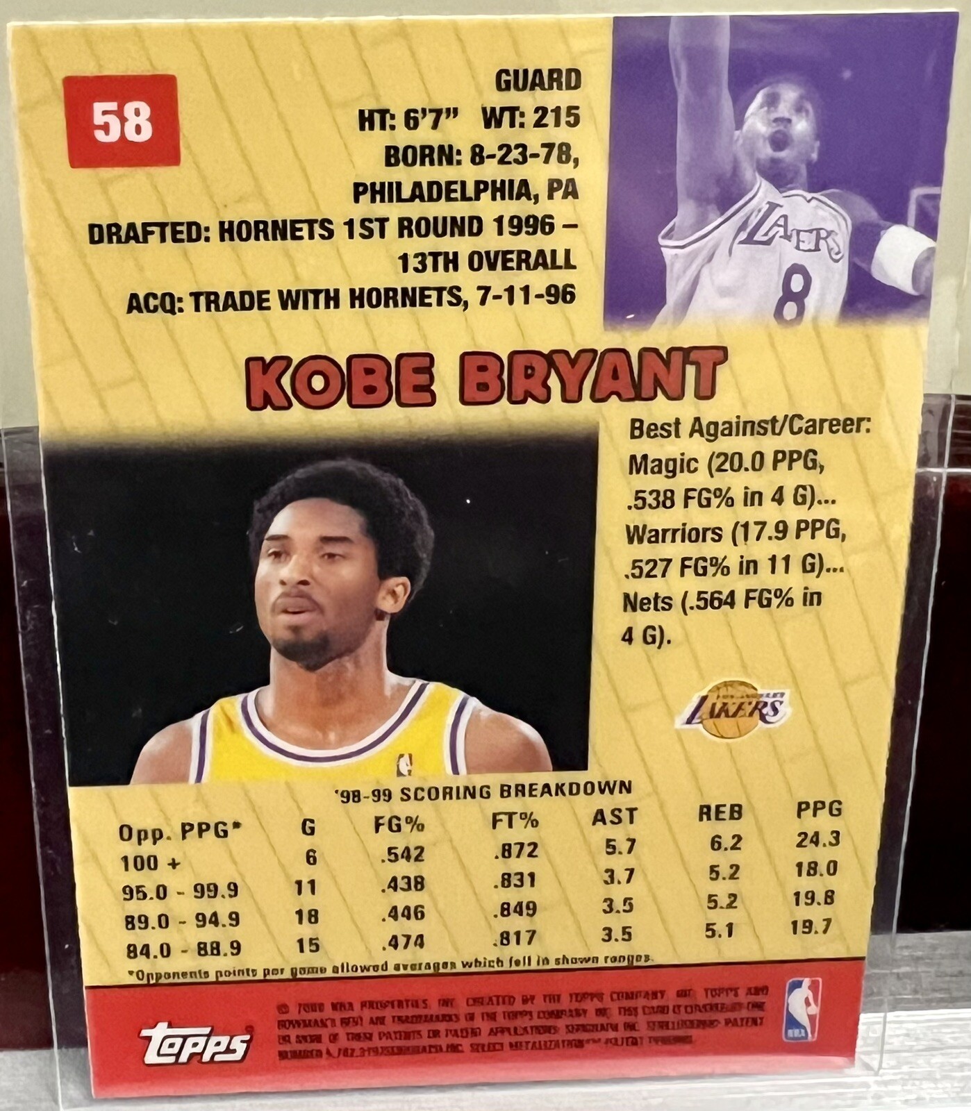 1999-00+Bowman%27s+Best+-+%2358+Kobe+Bryant for sale online | eBay - Is Kobe Bryant’s Wife Expecting Again? Pregnancy Speculation Explained