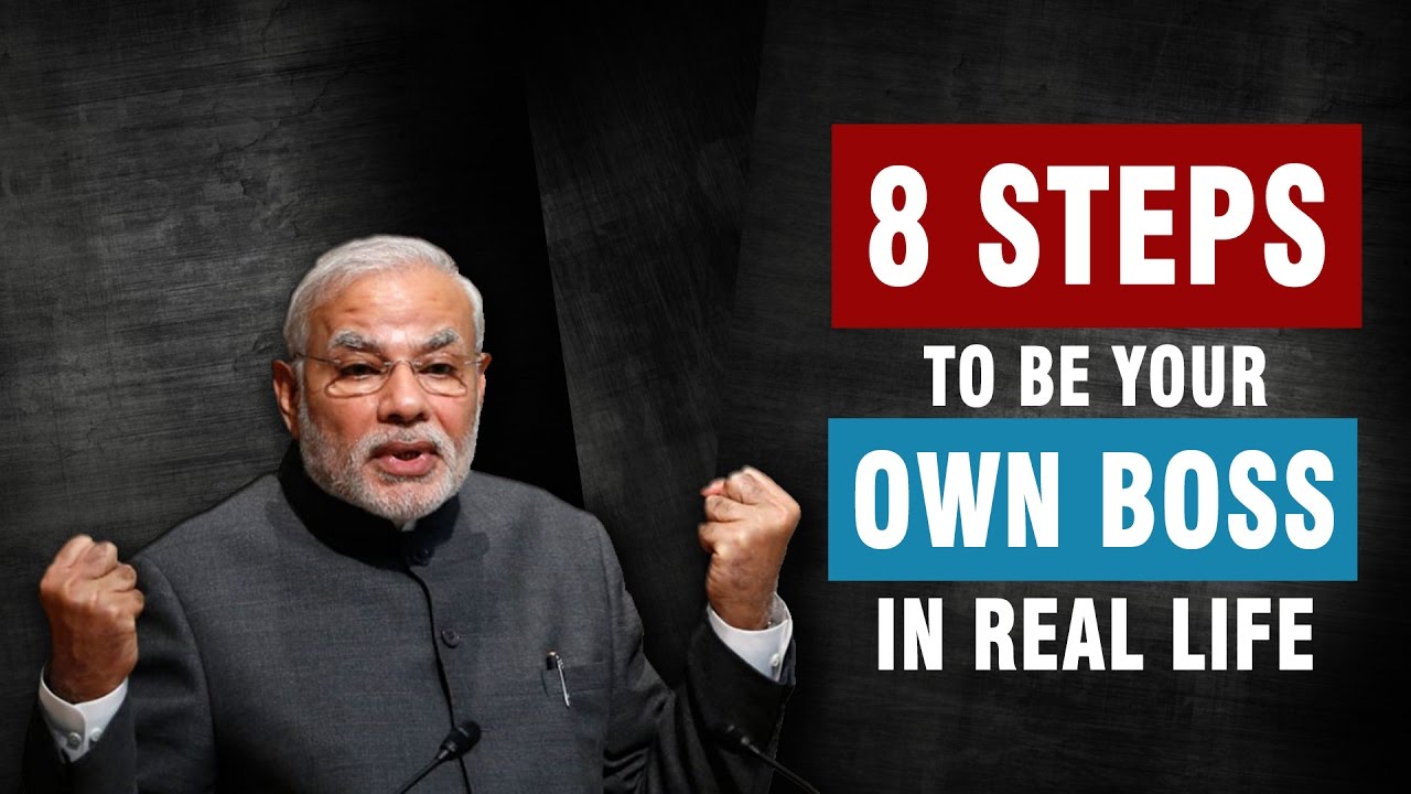 8 Steps to Be Your Own Boss in Real Life - YouTube - turns out my online friend is my real-life boss