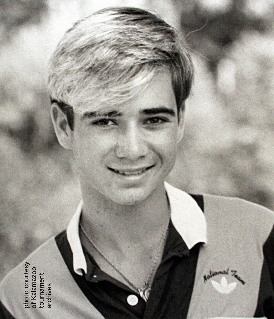 Agassi 16 years old. Atp Tennis, Tennis Fan, Adidas Tennis, Tennis - Andre Agassi Age – Tennis Legend’s Real Age Uncovered