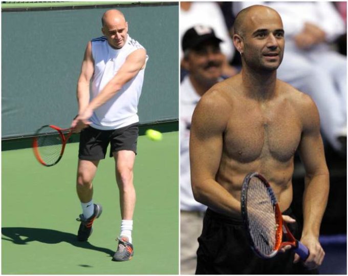 Andre Agassi's height, weight. Marriage made him gain extra weight - Andre Agassi Height – Tennis Icon’s True Height Through the Years
