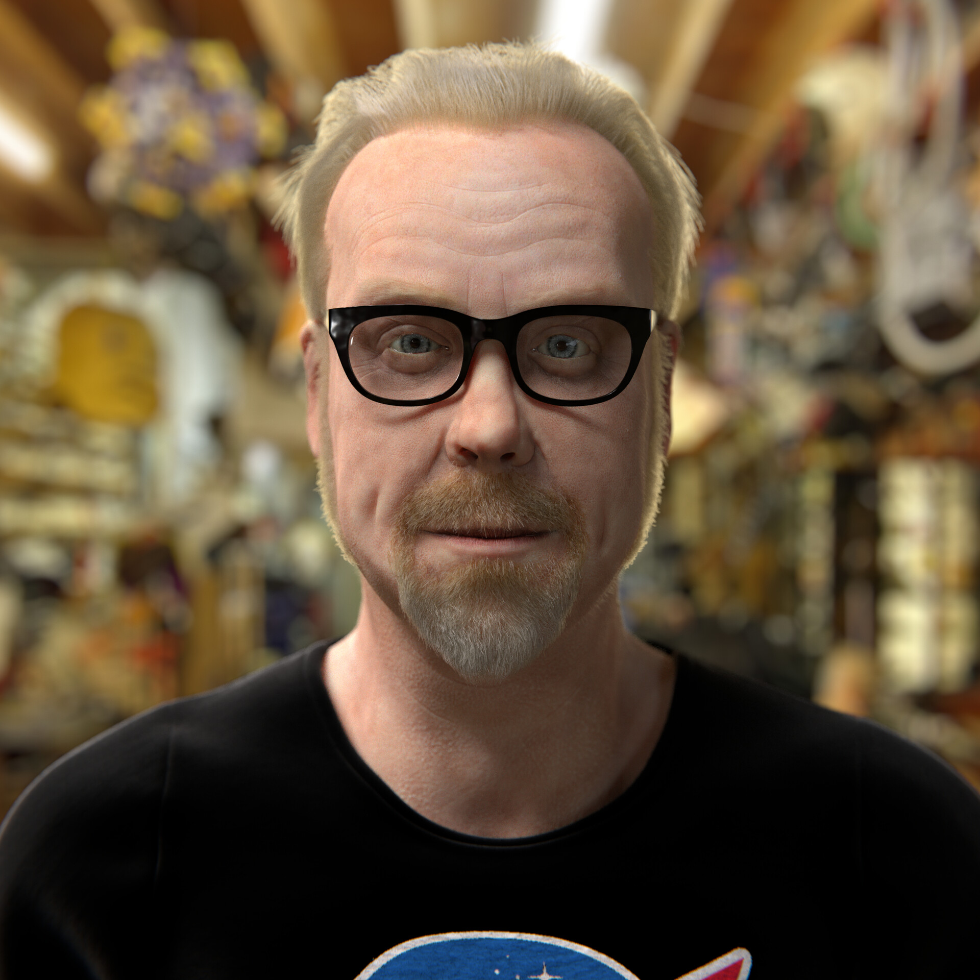 ArtStation - Adam Savage Digital Sculpt - How Tall Is Adam Savage: MythBusters Host’s Bold Persona