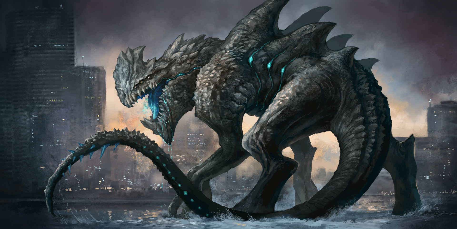 ArtStation - Kaiju - kaiju no 8 mission recon movie