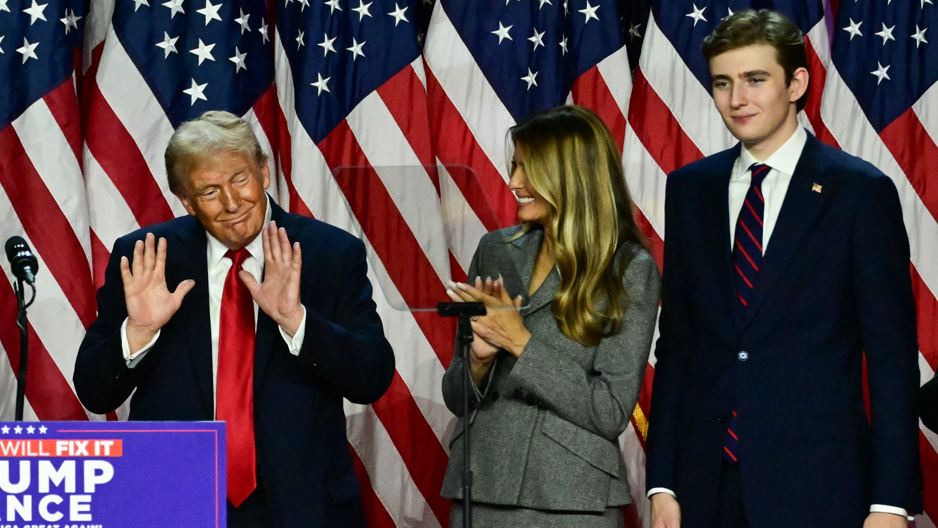 Barron Trump photos with Donald, Melania, Ivanka in Florida, New York, DC - Melania Trump Measurements: Supermodel Elegance in Detail