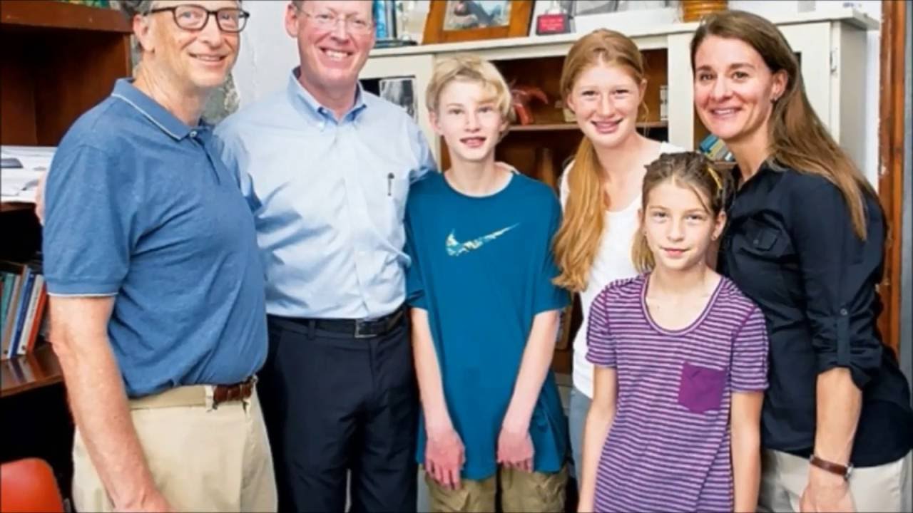 Bill Gates With His Family Beautiful Moments - YouTube - Bill Gates’s Height: The Tech Titan’s Stature