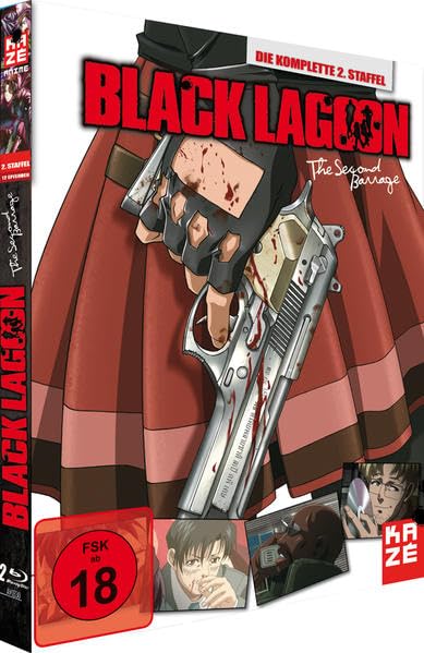 Black Lagoon: The Second Barrage - Staffel 2 [2 Blu-rays] | Blu-ray - black lagoon the second barrage season 2