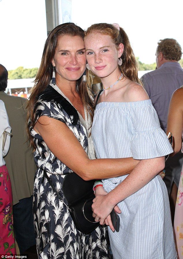Brooke Shields attends The Hampton Classic with daughter Grier | Brooke - Brooke Shields Height – Supermodel’s Classic Measurements
