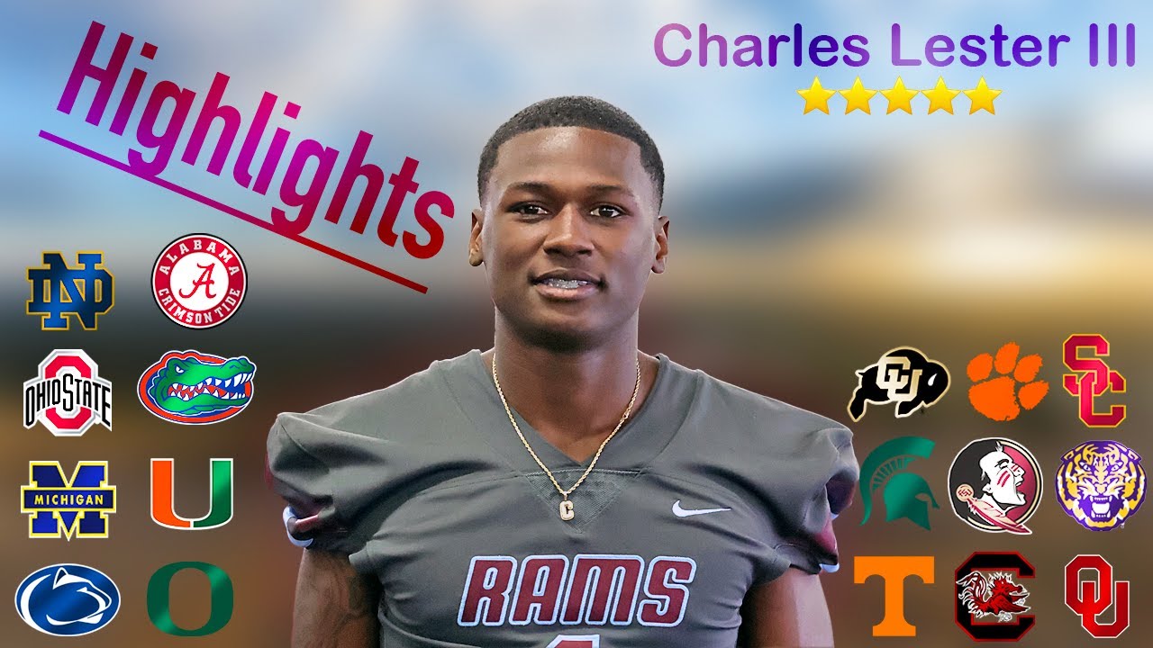 Charles Lester III Highlights || CL3 2024 || 5 Star Recruit - YouTube - Phil Lester’s Height: YouTuber and Author’s Build