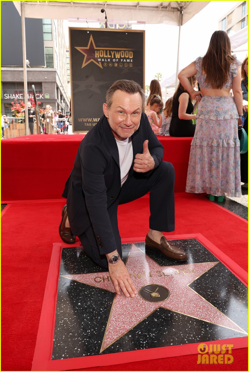 Christian Slater's Daughter Lena Adorable Steals the Show at His Walk - Who Is Christian Slater’s Wife? Meet Brittany Lopez, the Art World Professional Turned Celebrity Spouse
