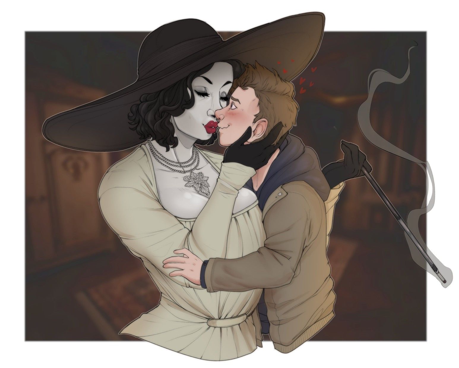 [Commission] Lady Dimitrescu x Ethan Winters from RE: Village for - How Tall Is Ethan Nestor: TikTok Star’s Quirky Persona