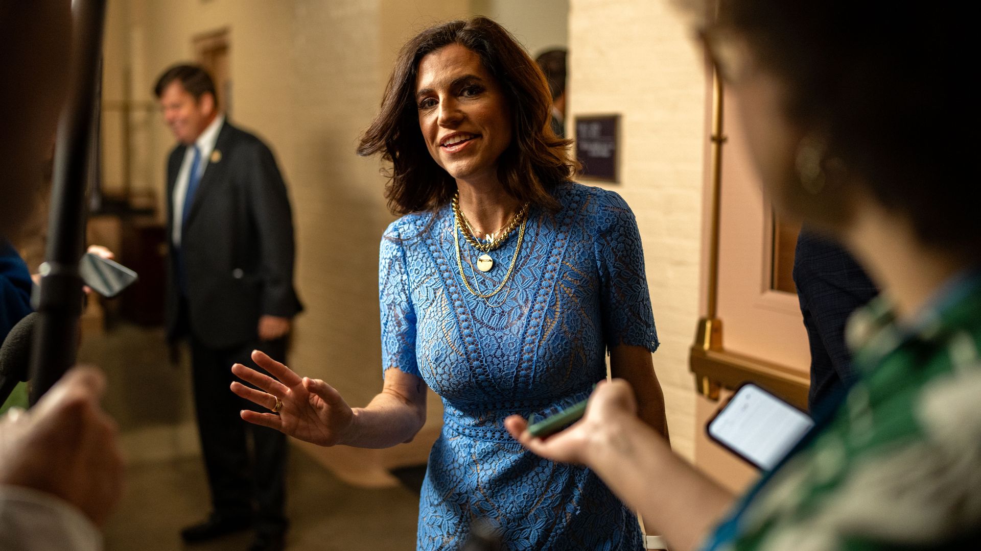 Congress erupts over GOP bill targeting new transgender member McBride - Nancy Mace Measurements: Slim, Strong, and Politically Sharp