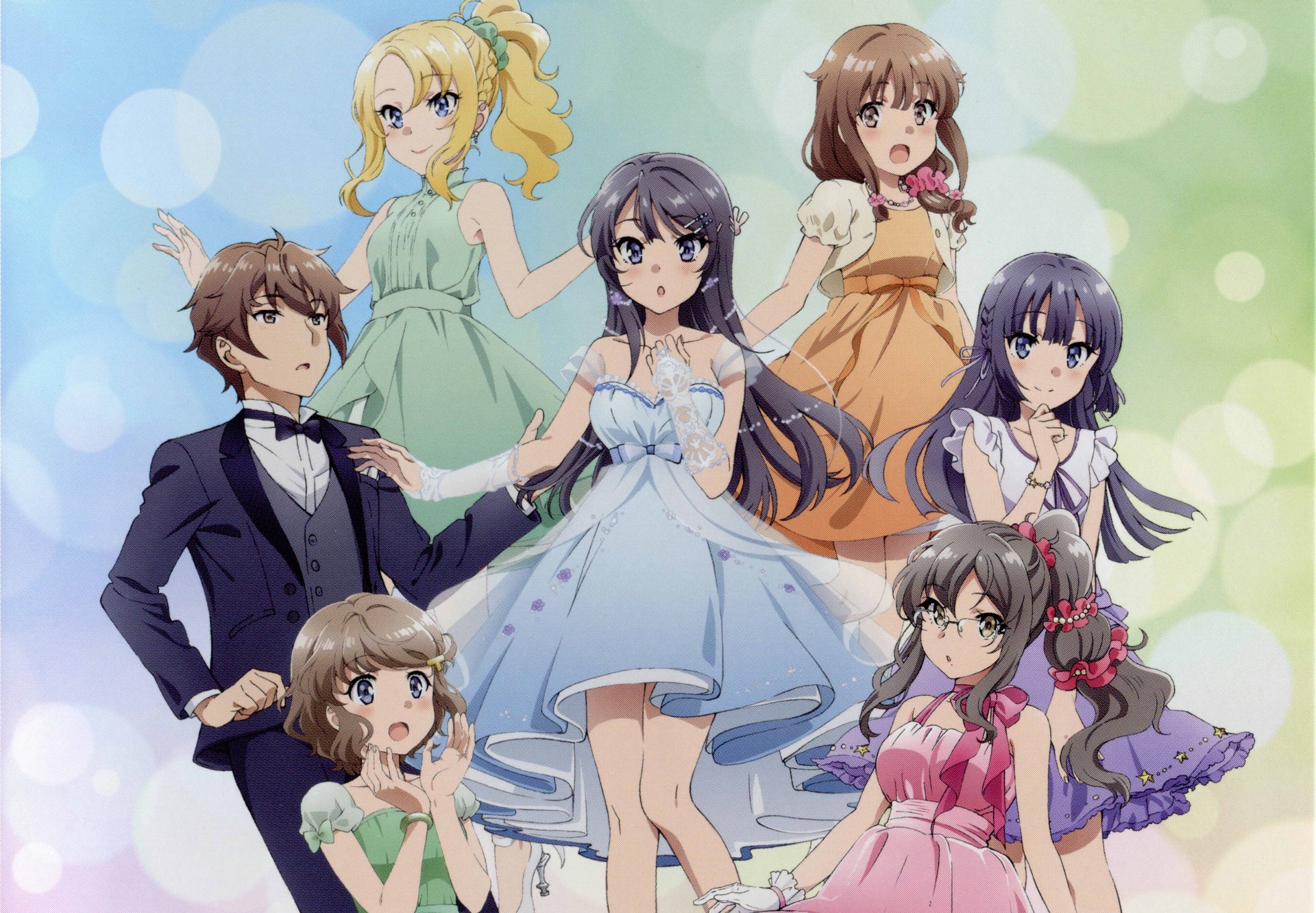 Download Nodoka Toyohama Tomoe Koga Shoko Makinohara Sakuta Azusagawa - rascal does not dream of bunny senpai