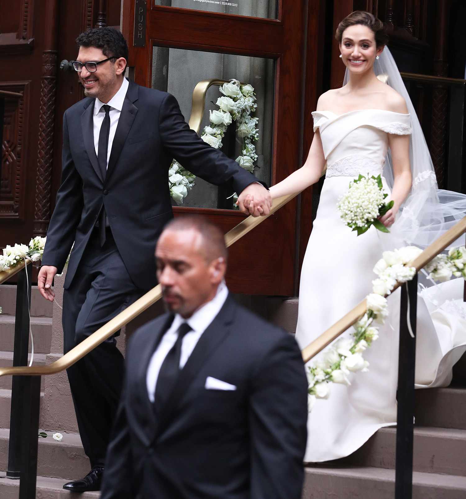 Emmy Rossum Marries Sam Esmail: See the Rehearsal Photos - Emmy Rossum’s Height: How Tall Is Shameless Star?