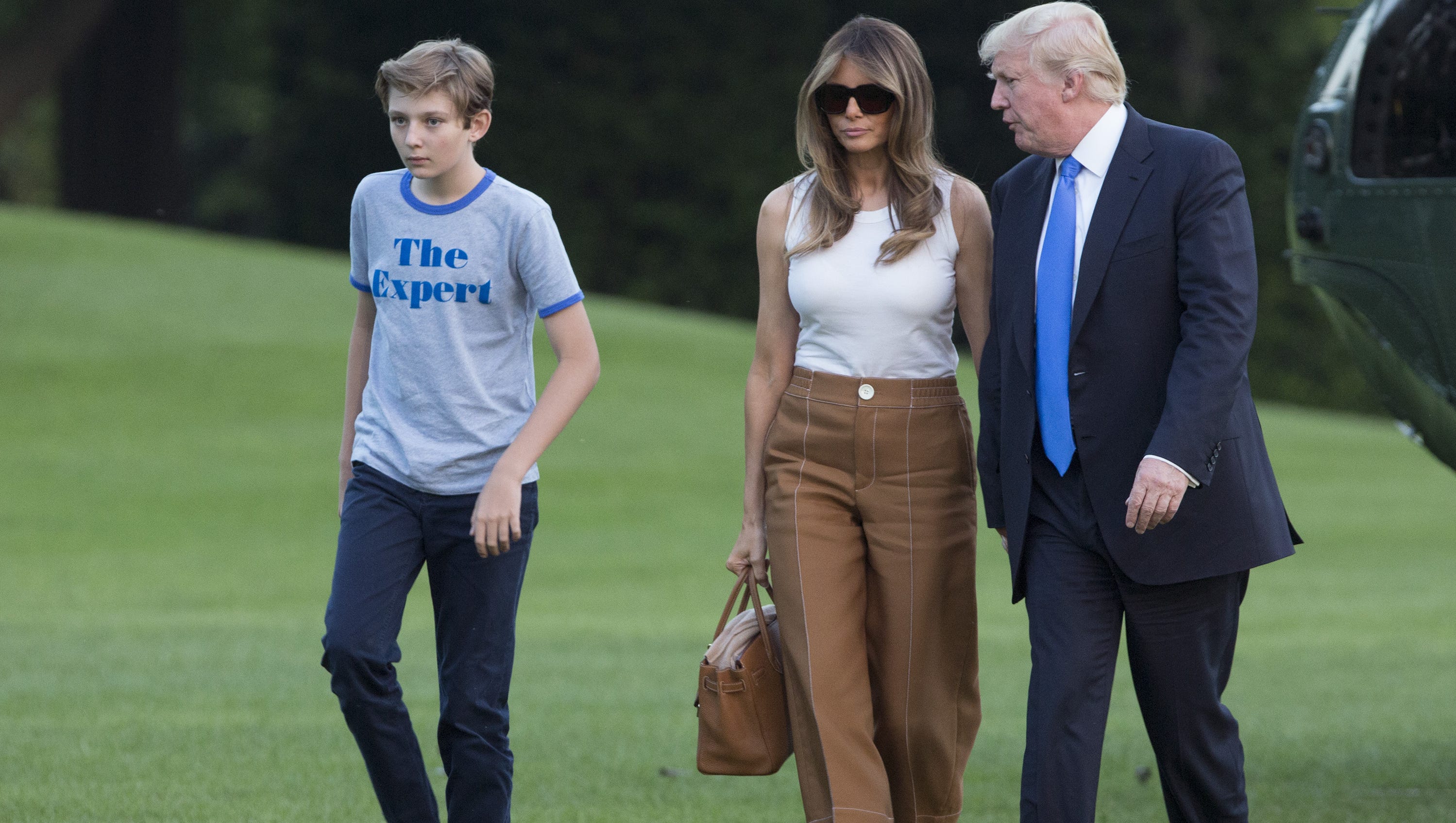 First lady Melania Trump, son Barron officially move into the White House - Has the Trump Family Addressed Barron's Autism Rumors?
