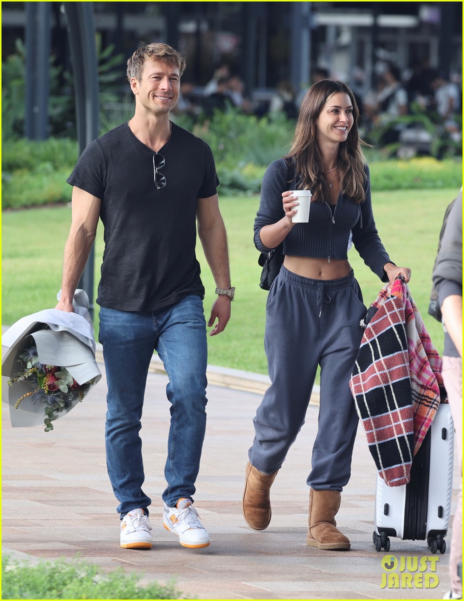 Glen Powell Greets Girlfriend Gigi Paris at the Airport in Australia - Who Is Glen Powell Dating? Actor’s Relationship Status Uncovered