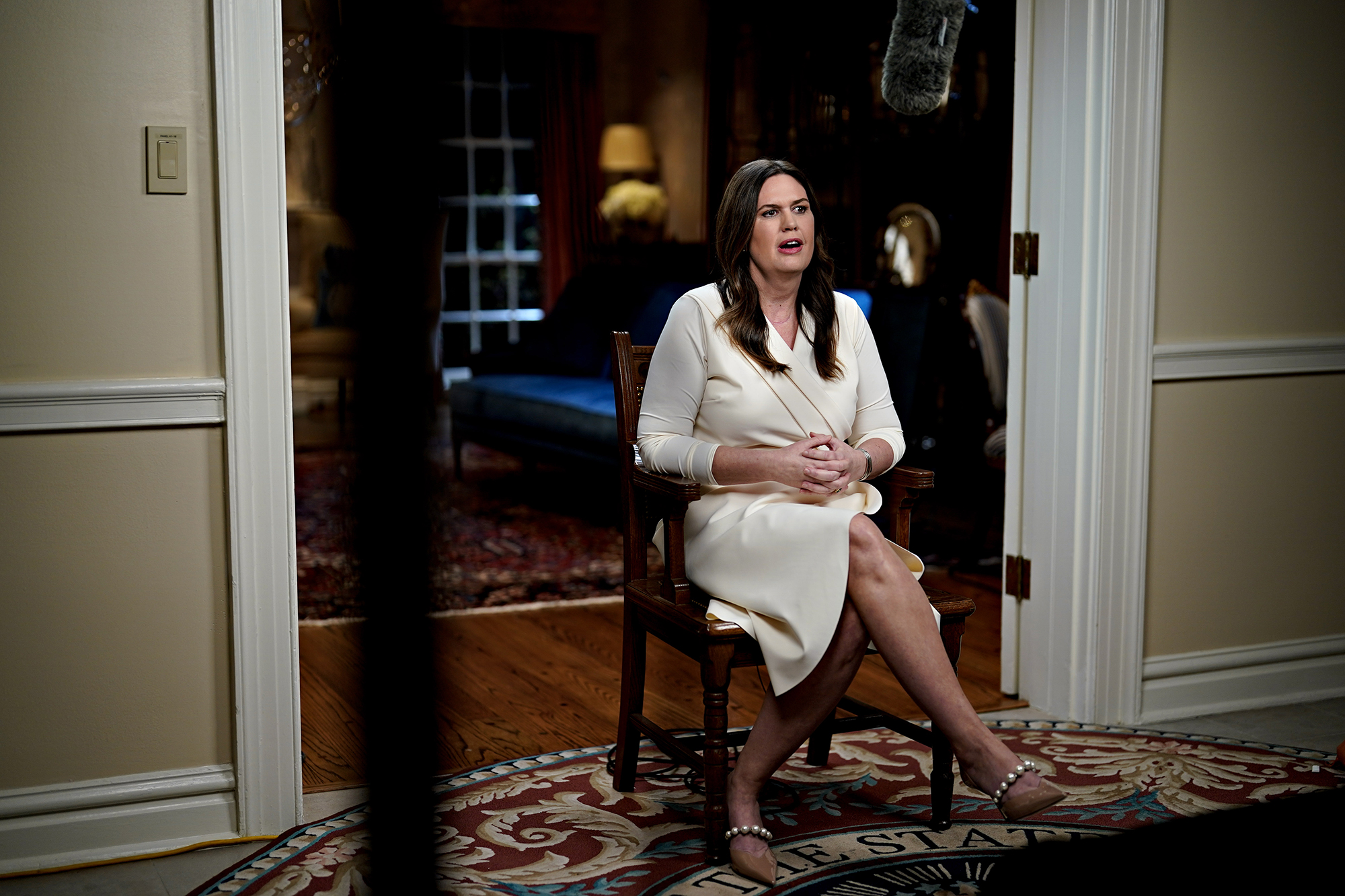 Gov. Sarah Huckabee Sanders is delivering the GOP response. Here are - Sarah Huckabee Sanders Measurements: Height, Weight & Personal Details