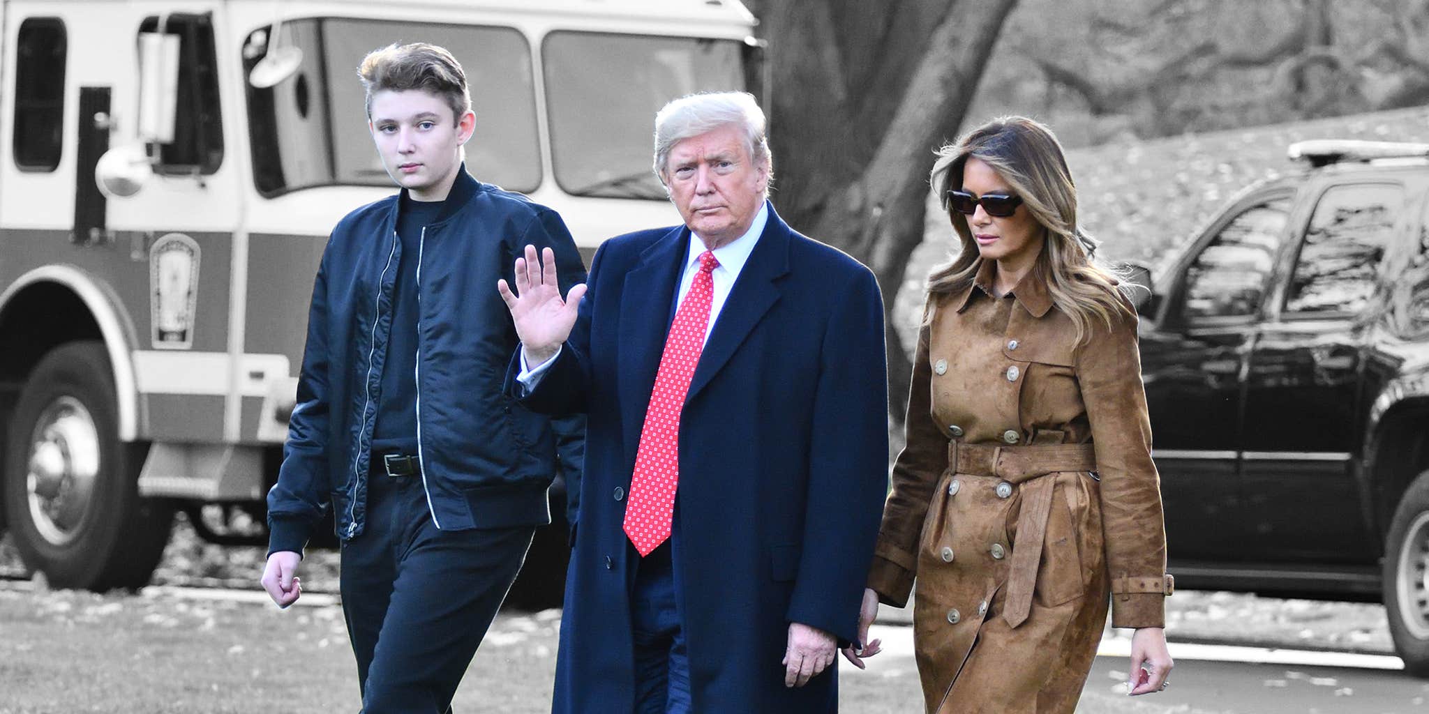 How Tall Is Barron Trump? At Least 6'7" These Days - How Tall Is Barron Trump? The Young Trump Towering Over Everyone