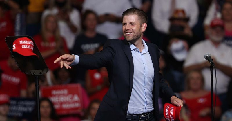 How tall is Eric Trump? Former president's son is two inches taller - How Tall Is Eric Trump? One of the Tallest in the Trump Family