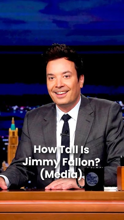 How Tall is Jimmy Fallon? (Height) - YouTube - How Tall Is Jimmy Fallon? Late Night Host’s Height Exposed