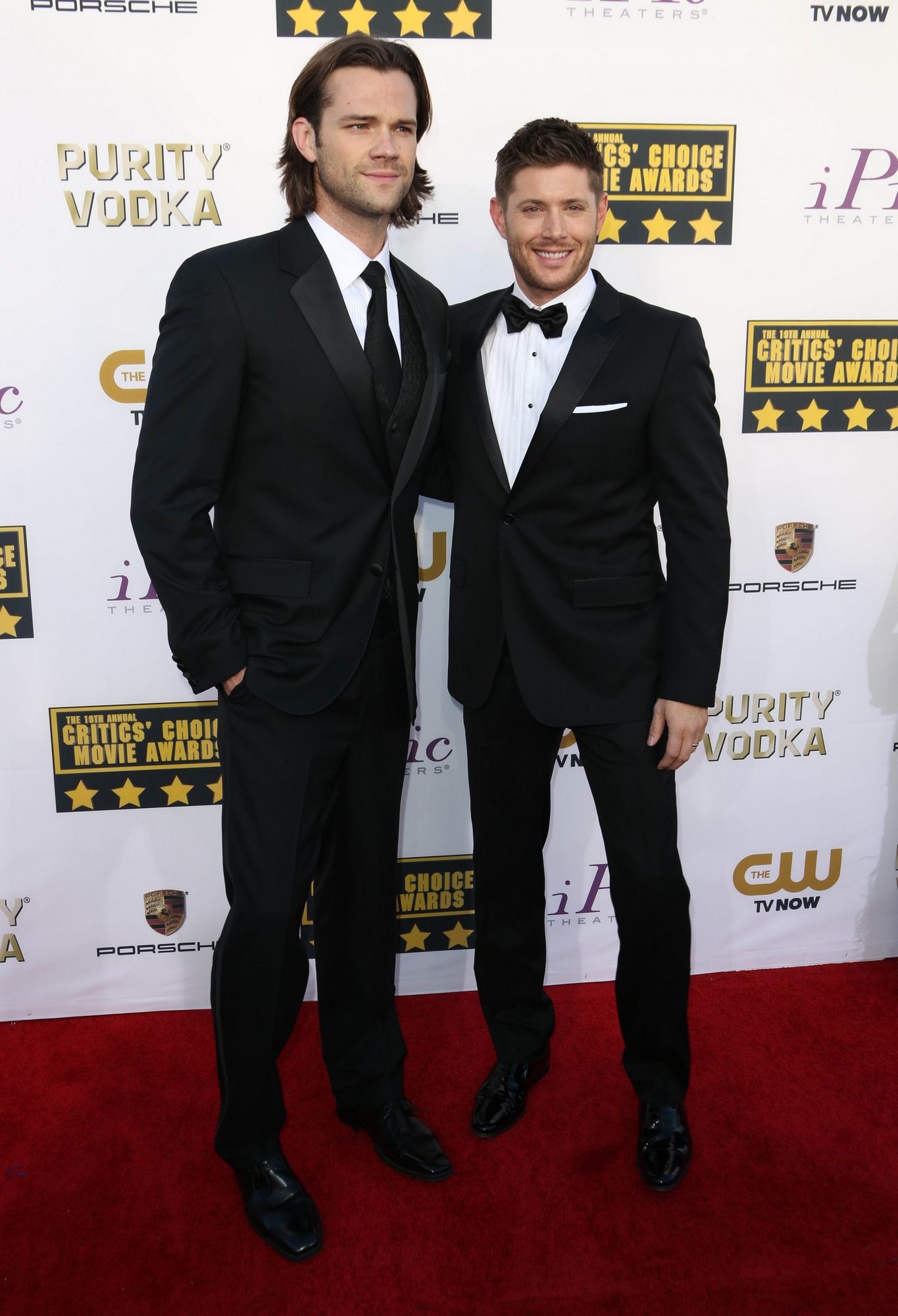 jared padalecki,Critics Choice Awards 2014,jensen ackles | Jensen - How Tall Is Jared Padalecki? Supernatural Star’s Official Height