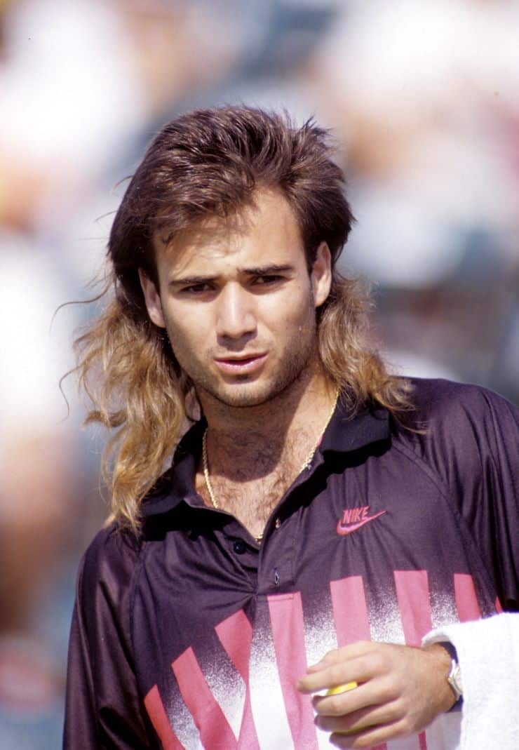 Je suis daccord pour Séparer Pizza andré agasi saccroupir Salutation - Andre Agassi Age – Tennis Legend’s Real Age Uncovered