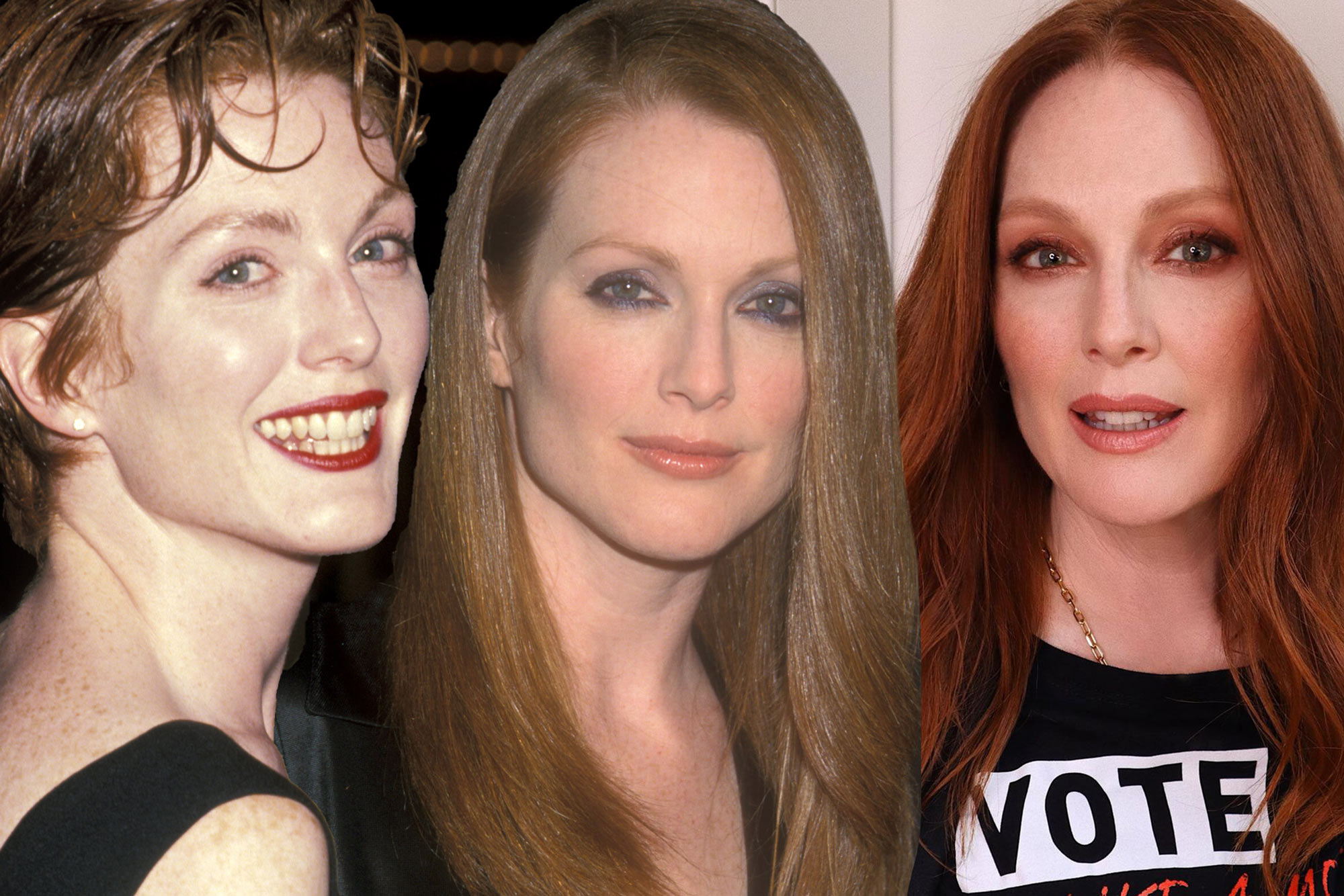 Julianne Moore's evolution through the years - How Old Is Julianne Moore? Oscar Winner’s Real Age Revealed