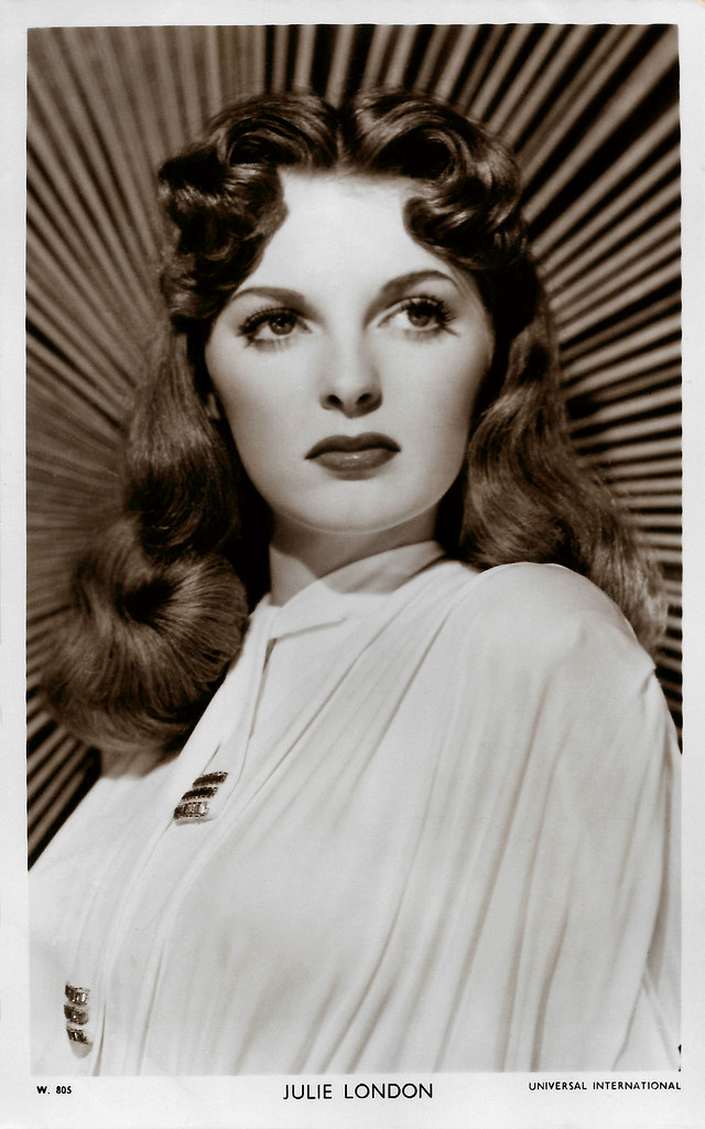 Julie London - a photo on Flickriver - Julie London’s Iconic Hourglass Figure – The Vintage Beauty’s Stats!