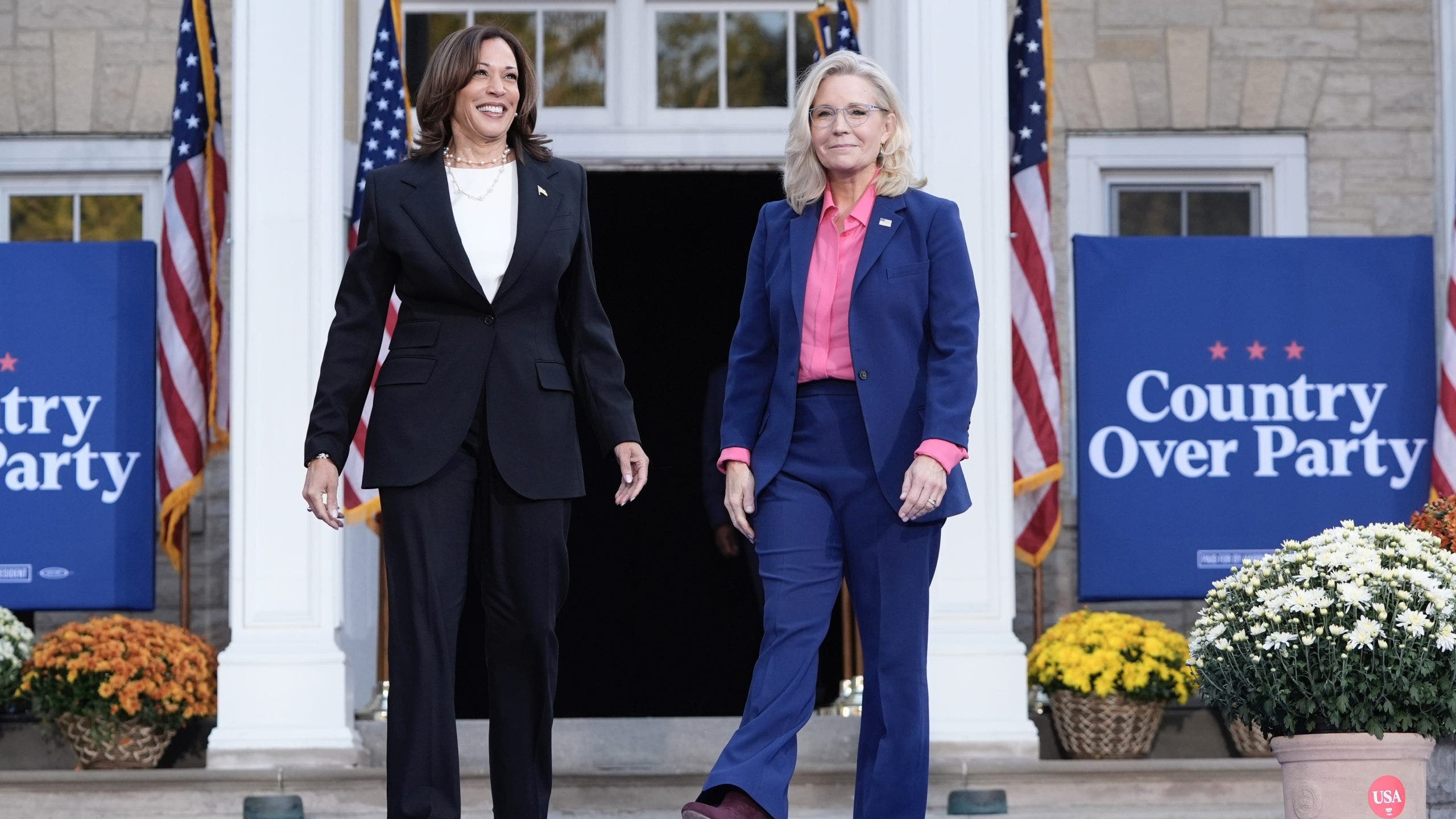 Kamala Harris teams up with Liz Cheney in birthplace of Republican - Kamala Harris Measurements: VP Profile, Style, and Presence