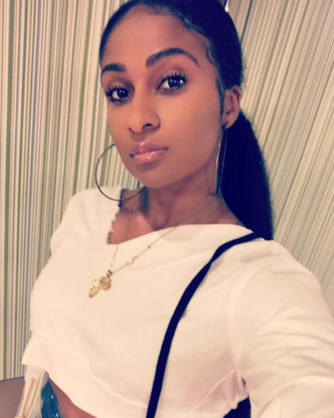 Kinigra Deon Unscripted on Instagram: “Baby hairs and ponytail ♥️ - Seraph from Kinigra – How Old Is the Viral Actress?