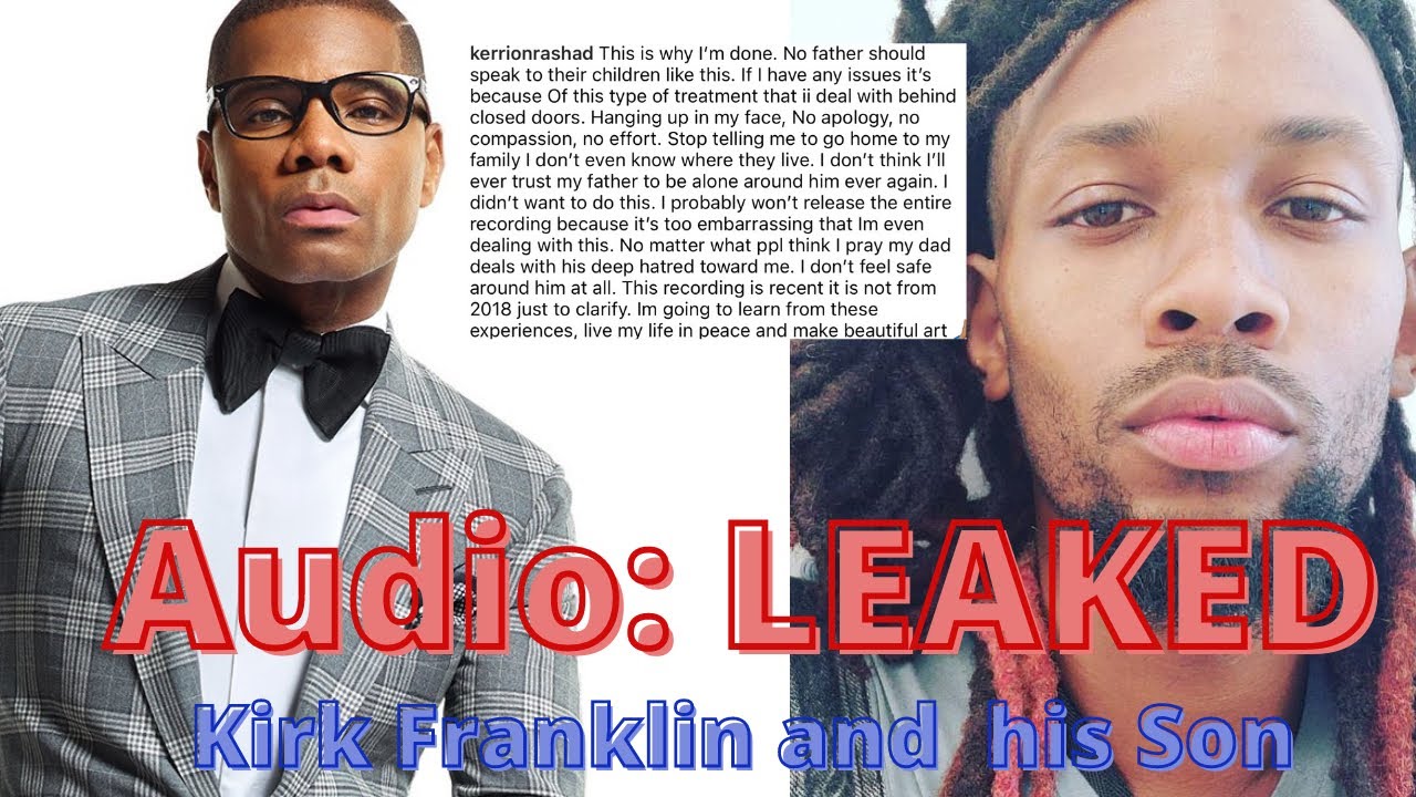 Kirk Franklin Curses son out and Hangs up in his face. ** Full Audio - How Tall Is Kirk Franklin? Gospel Icon’s Height and Presence