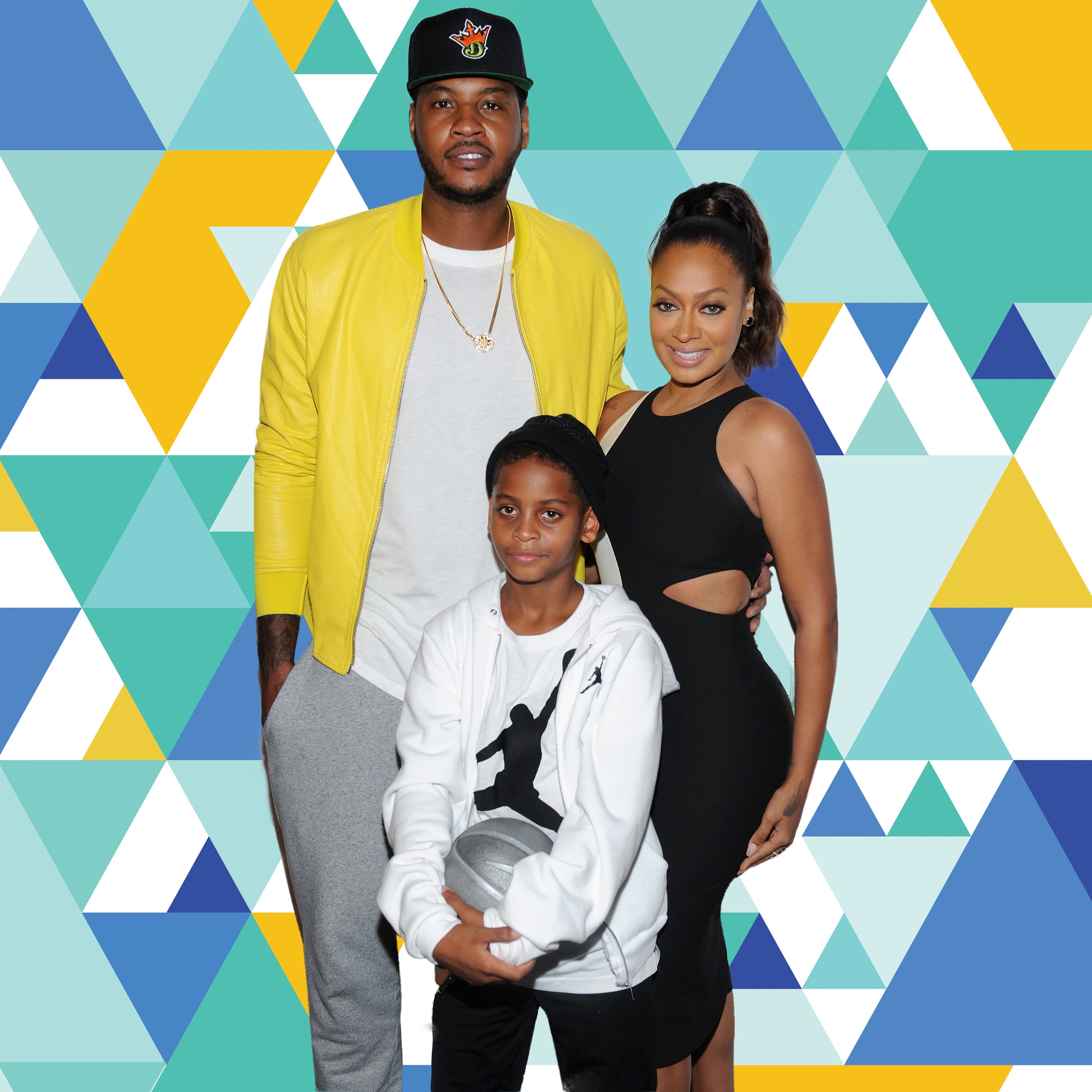 La La Gifts Her Son Kiyan Jerseys of Dad Carmelo Anthony's Career - How Tall Is LaLa Anthony: TV Personality and Entrepreneur