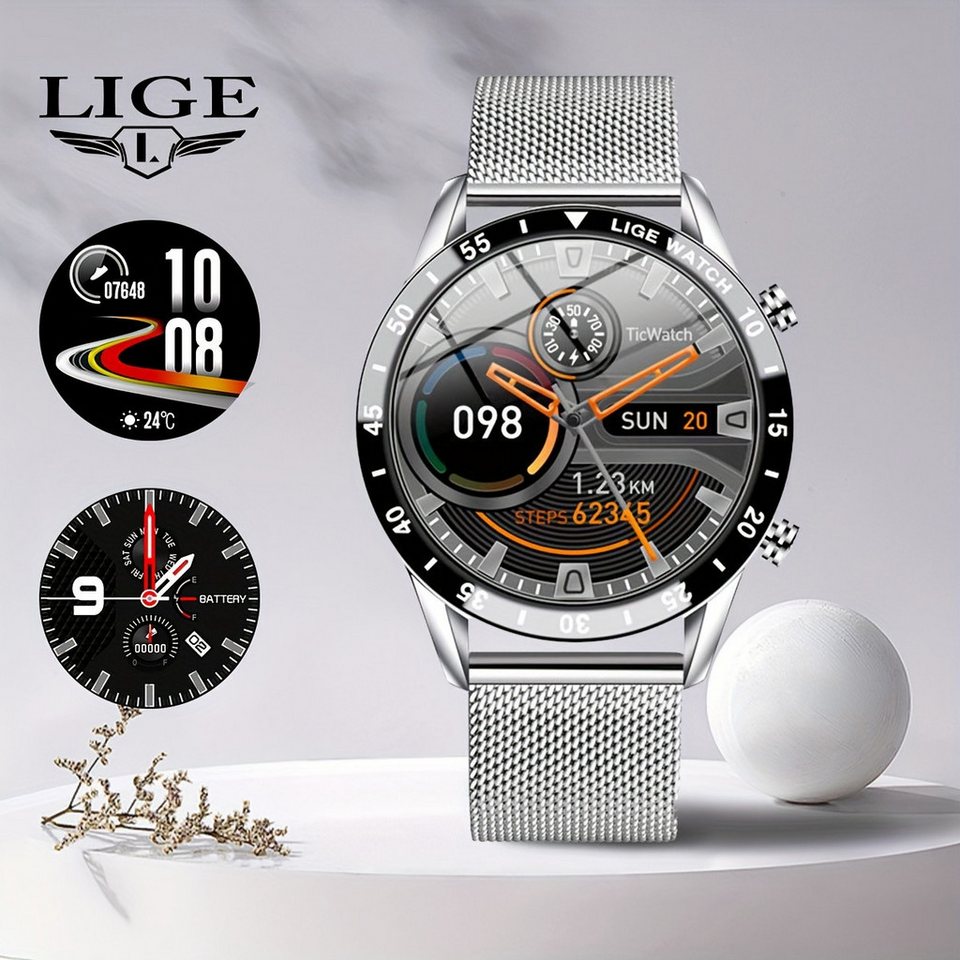 Lige Fur Herren Multifunktionale Sport-Outdoor Smartwatch (1.9 cm - an archdemon's dilemma-how to love your