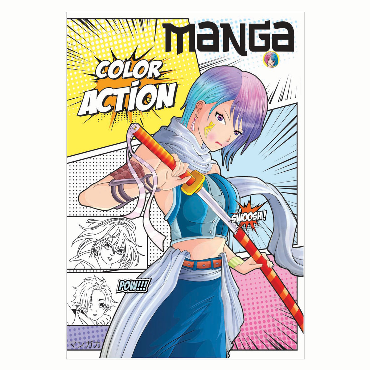 Manga Color Action Kleurboek online kopen? | Lobbes Speelgoed - manga that are made by korean