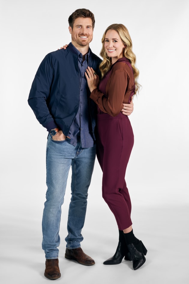 Marcus Rosner and Brittany Bristow - TV Fanatic - How Tall Is Hallmark Star Brittany Bristow? Her Exact Measurements!