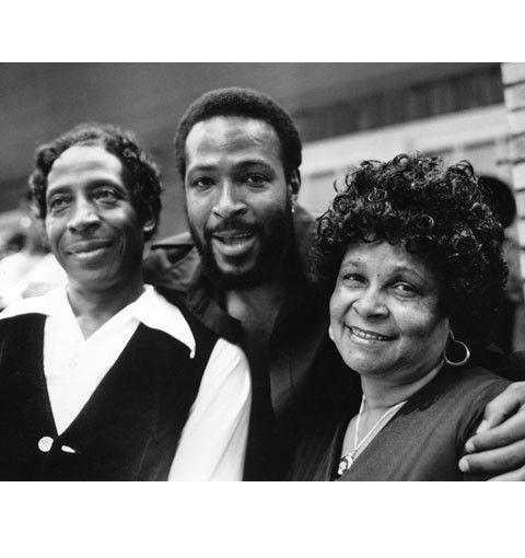 Marvin Gaye pauses for a family photo with his mother and father. View - How Tall Was Marvin Gaye: Soul Legend’s Build