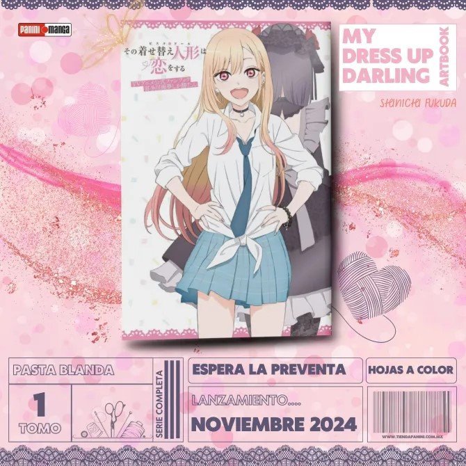 My Dress-up Darling - Fanbook Oficial del Anime (Panini Comics México) - my dress up darling official anime fanbook