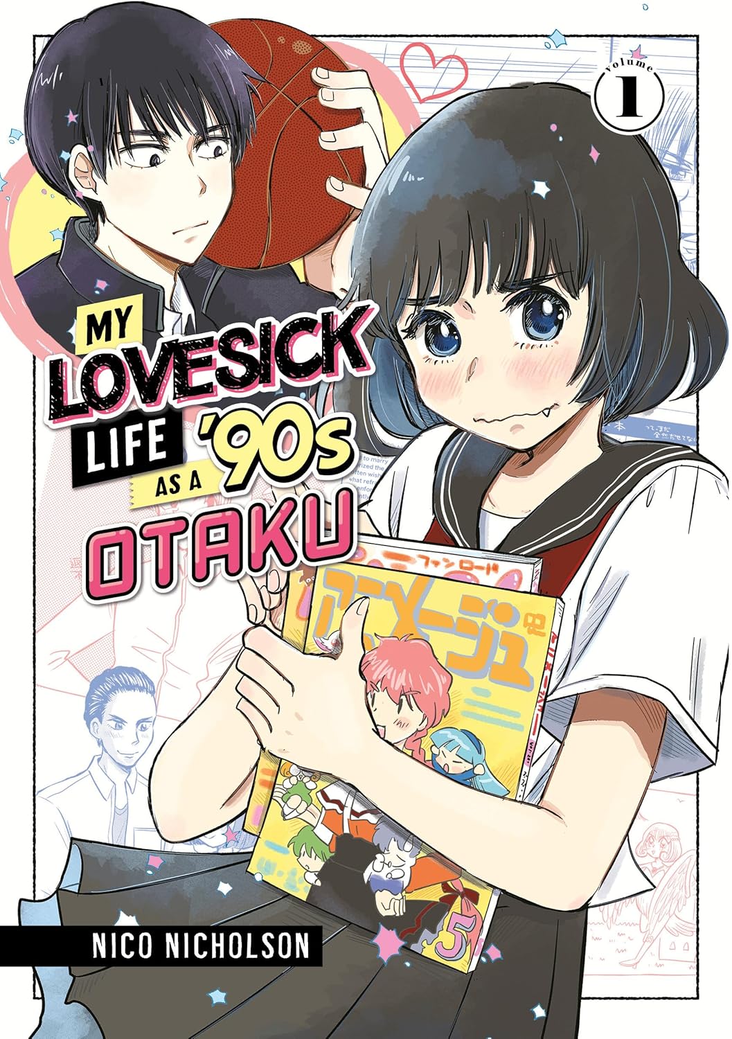 מנגה | My Lovesick Life as a '90s Otaku 1 – Yuka Monsters - my lovesick life as a 90s otaku