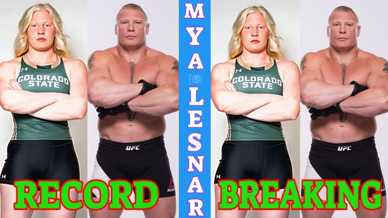 Mya Lesnar Sets Colorado State "Shot Put" Record, Daughter Of Legend - How Tall Is Mya Lesnar? Brock Lesnar’s Daughter’s Athletic Stature