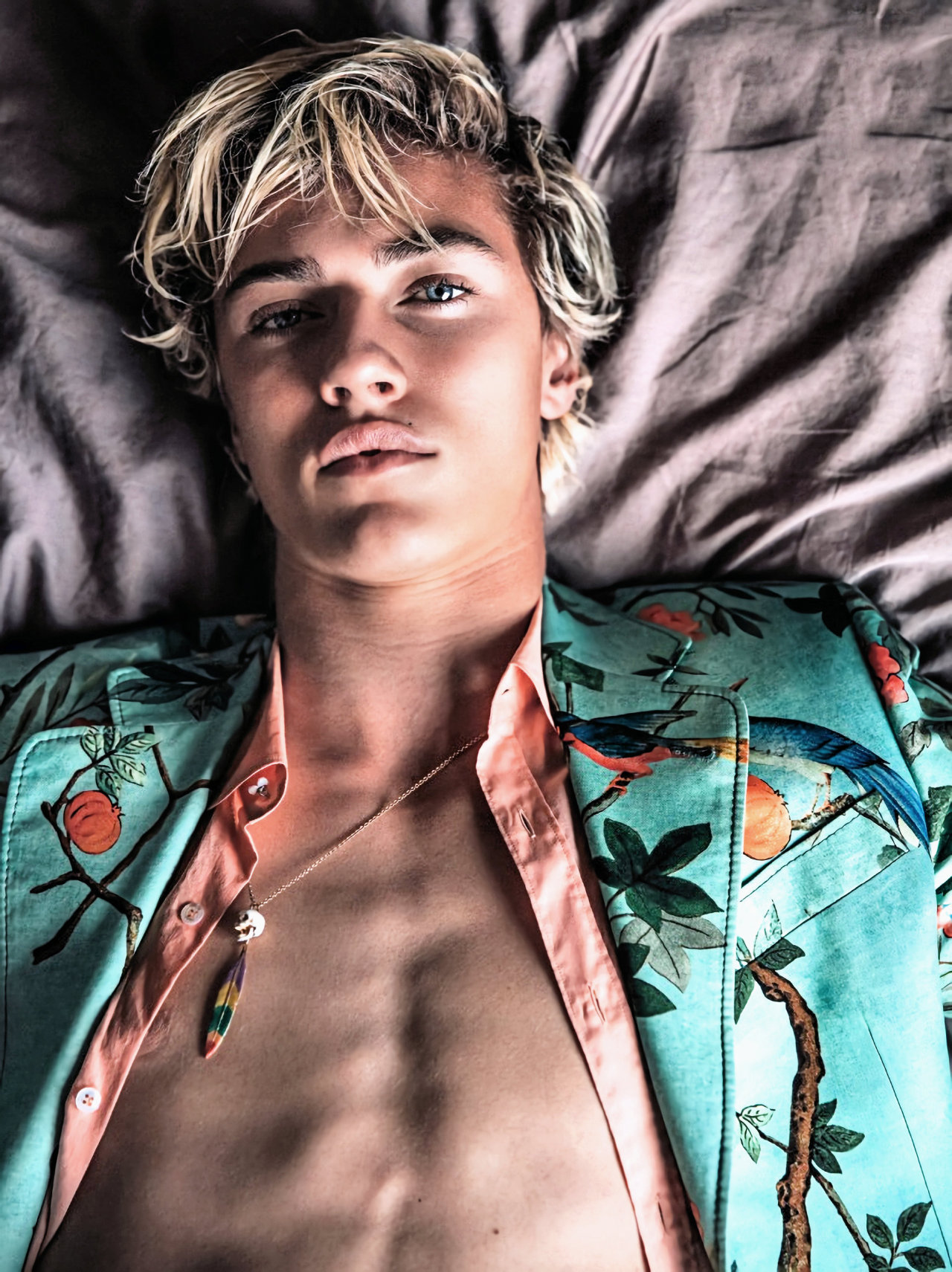 mysterious art & men — Lucky Blue Smith - Lucky Smith’s Height: TikTok Star’s Rising Profile