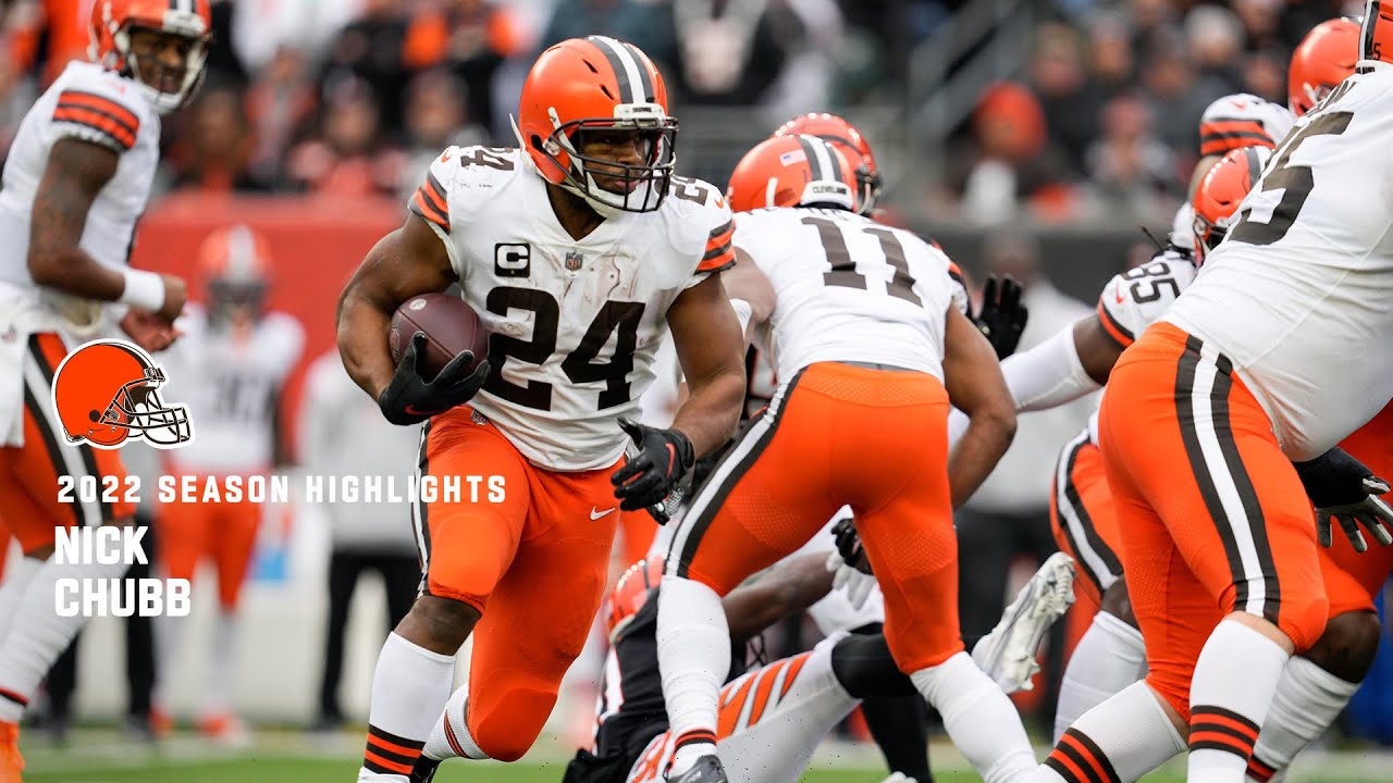 Nick Chubb Top Plays of the 2022 Regular Season - YouTube - Nick Chubb Height – How Tall Is the NFL Running Back?