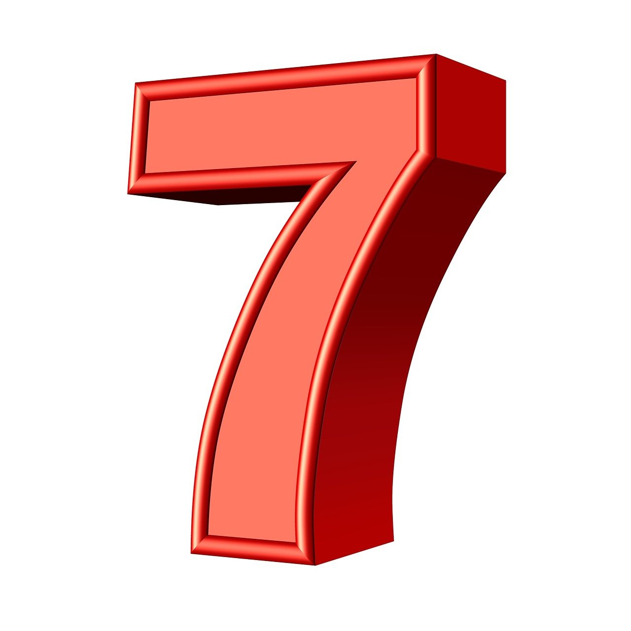 Number 7th - seven mortal sins censored half halfway through