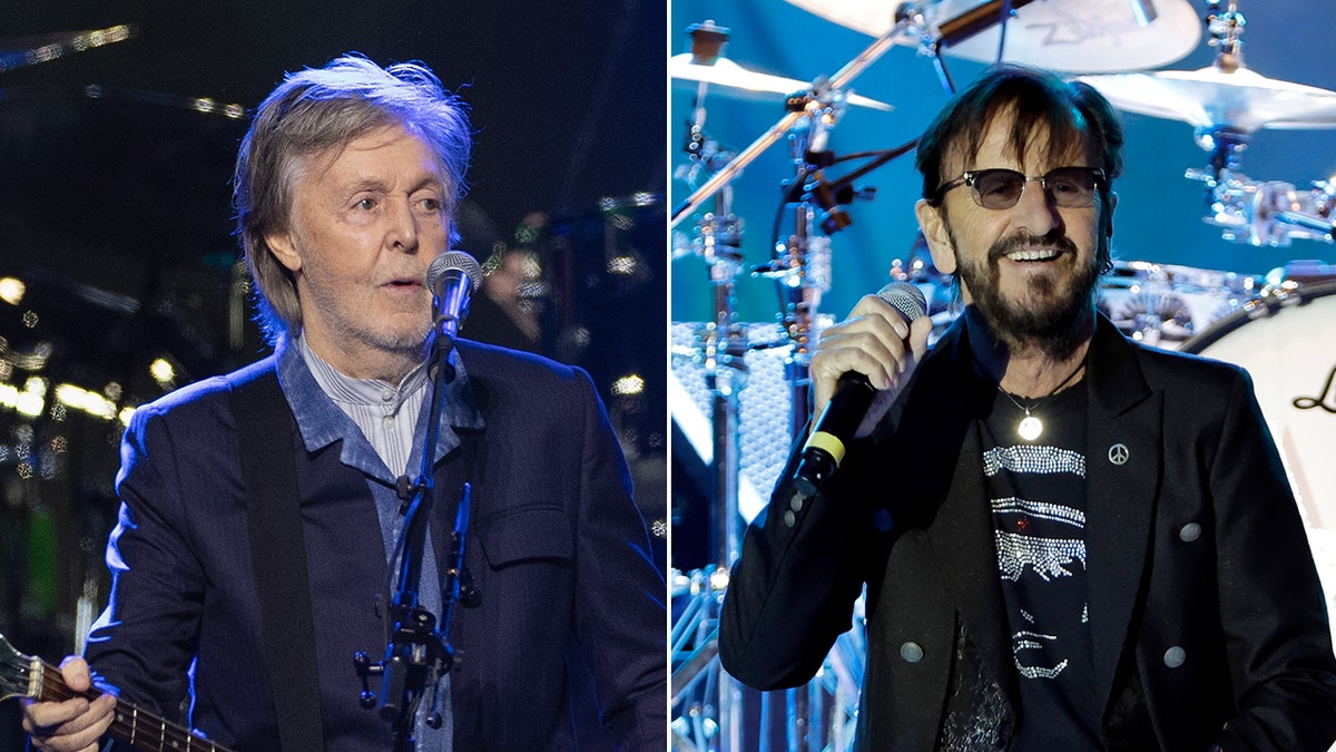 Paul McCartney reunites with Ringo Starr during final show of his Got - How Old Are Ringo Starr and Paul McCartney? Beatles’ Living Legends in 2025