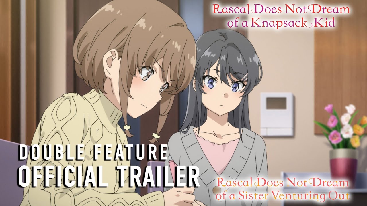 Rascal Does Not Dream Double Feature | OFFICIAL TRAILER - YouTube - rascal does not dream of his first love