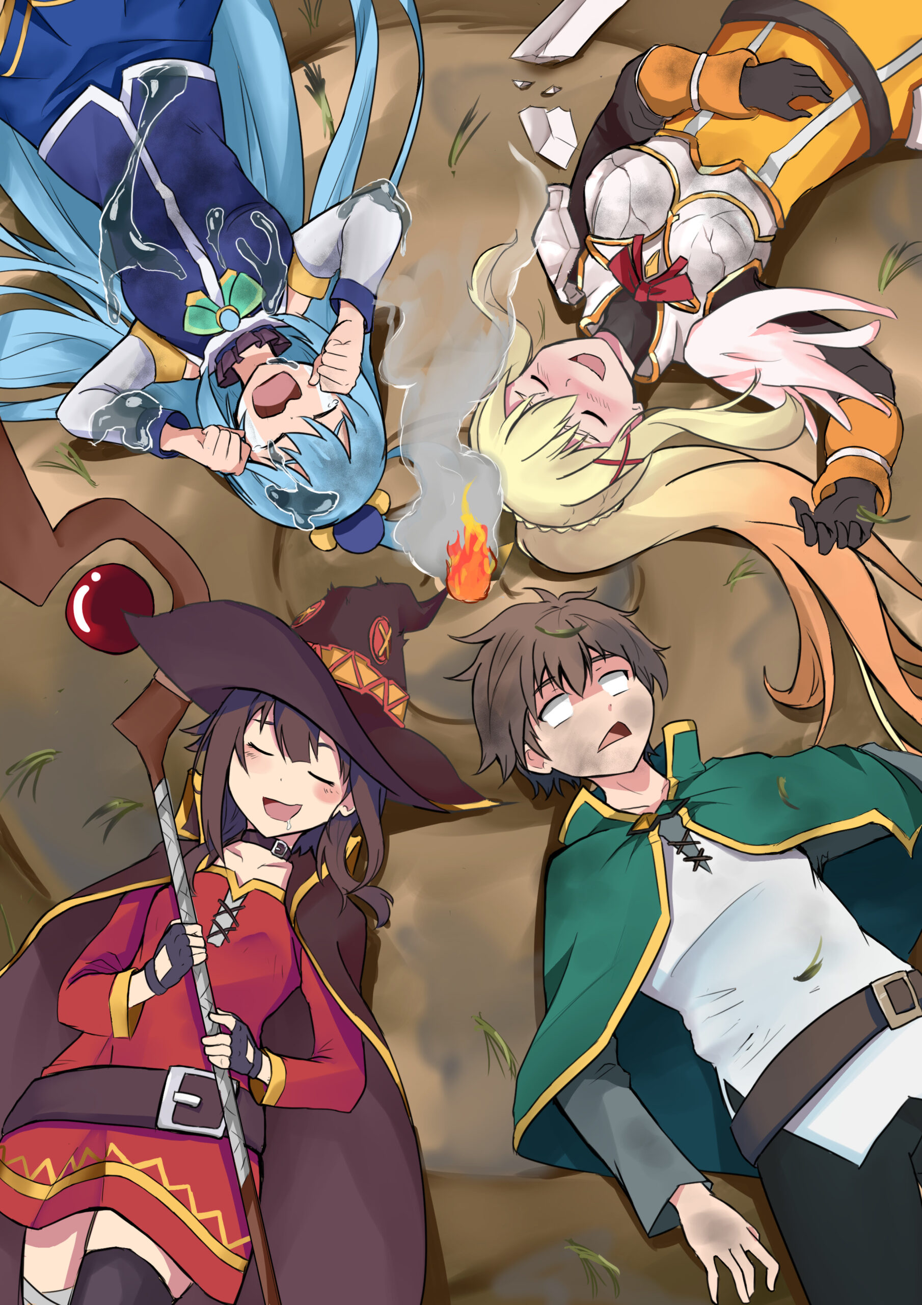 Reseña: «KONO SUBARASHII SEKAI NI SHUKUFUKU WO» - boca salada - konosuba god's blessing on this wonderful world