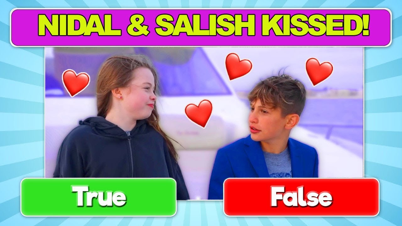 Salish & Nidal Kissed! 😘 - YouTube - Is Salish and Nidal Dating? What Fans Are Saying About the YouTube Duo