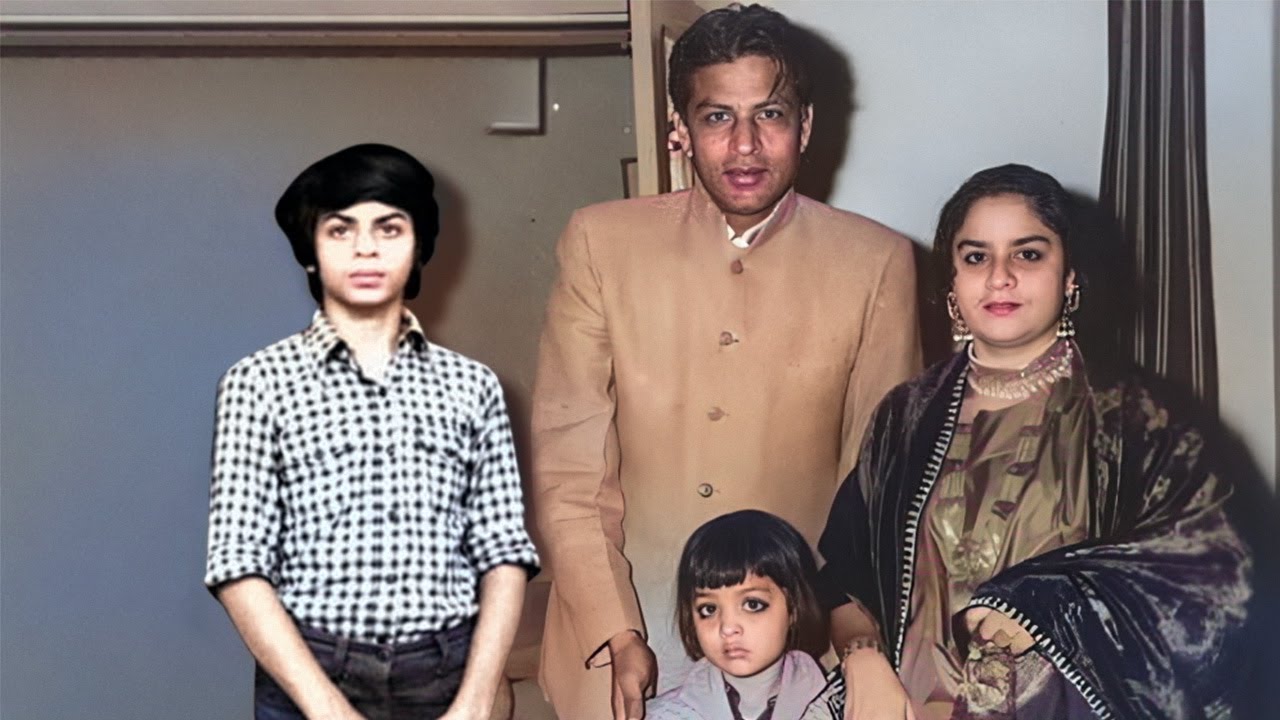 Superstar Shahrukh Khan With His Parents, and Sister | Wife, Children - Who Is A.S. Khan? Meet the Bride of YouTube Educator Khan Sir