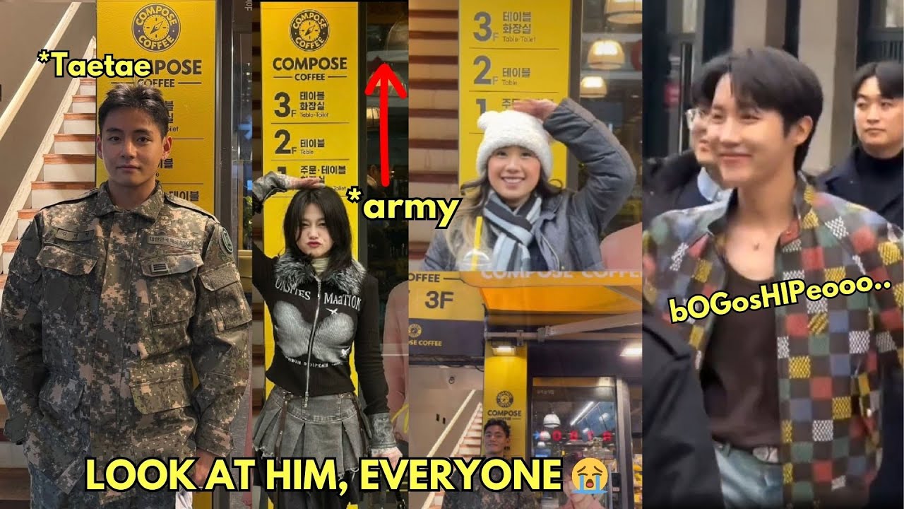 Taehyung is too BIG AND TALL for ARMYs?!?🤭 Look at Hobi’s reaction when - How Tall Is Taehyung (V)? BTS Star’s Height in 2025