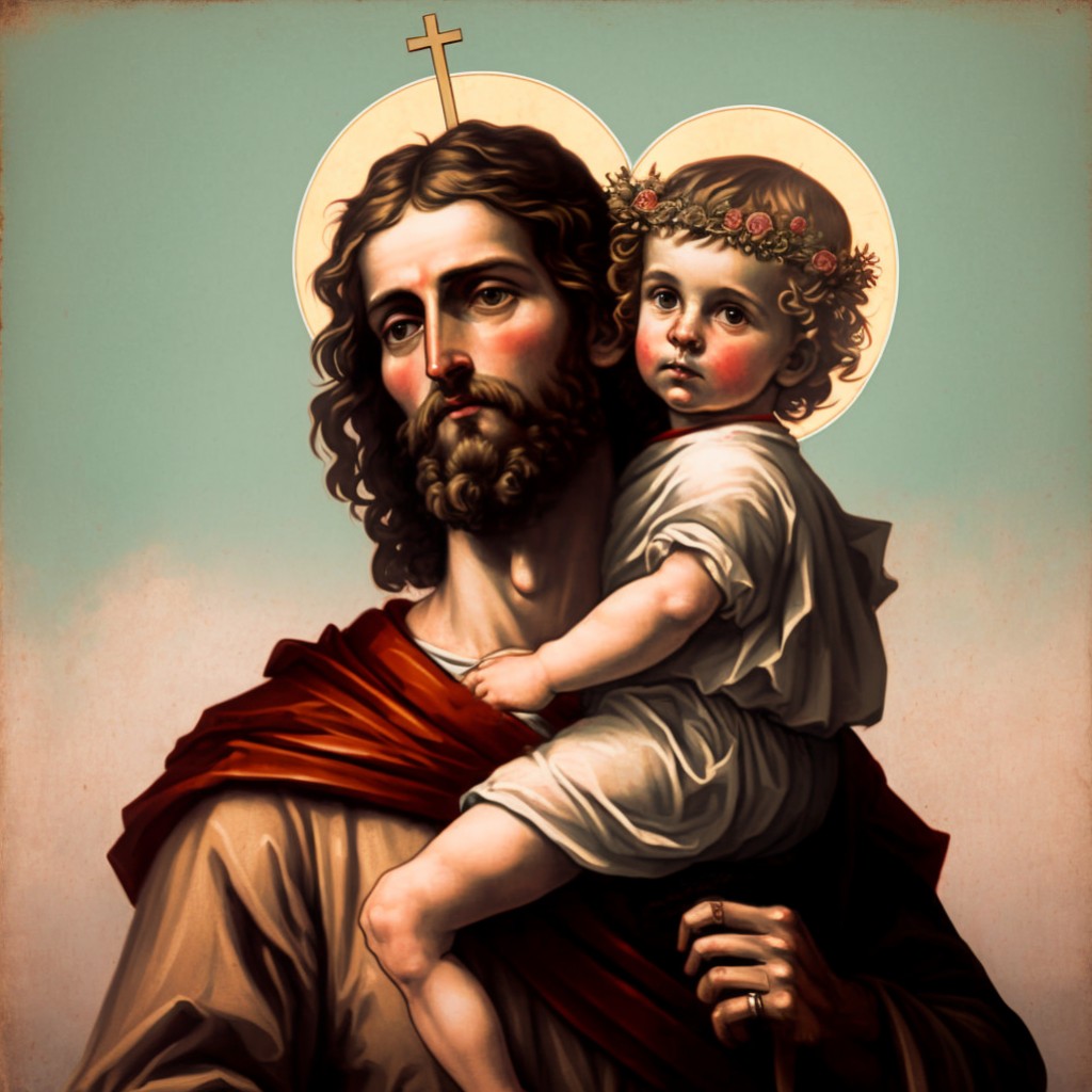 The history of Saint Christopher - saint seiya the lost canvas television show