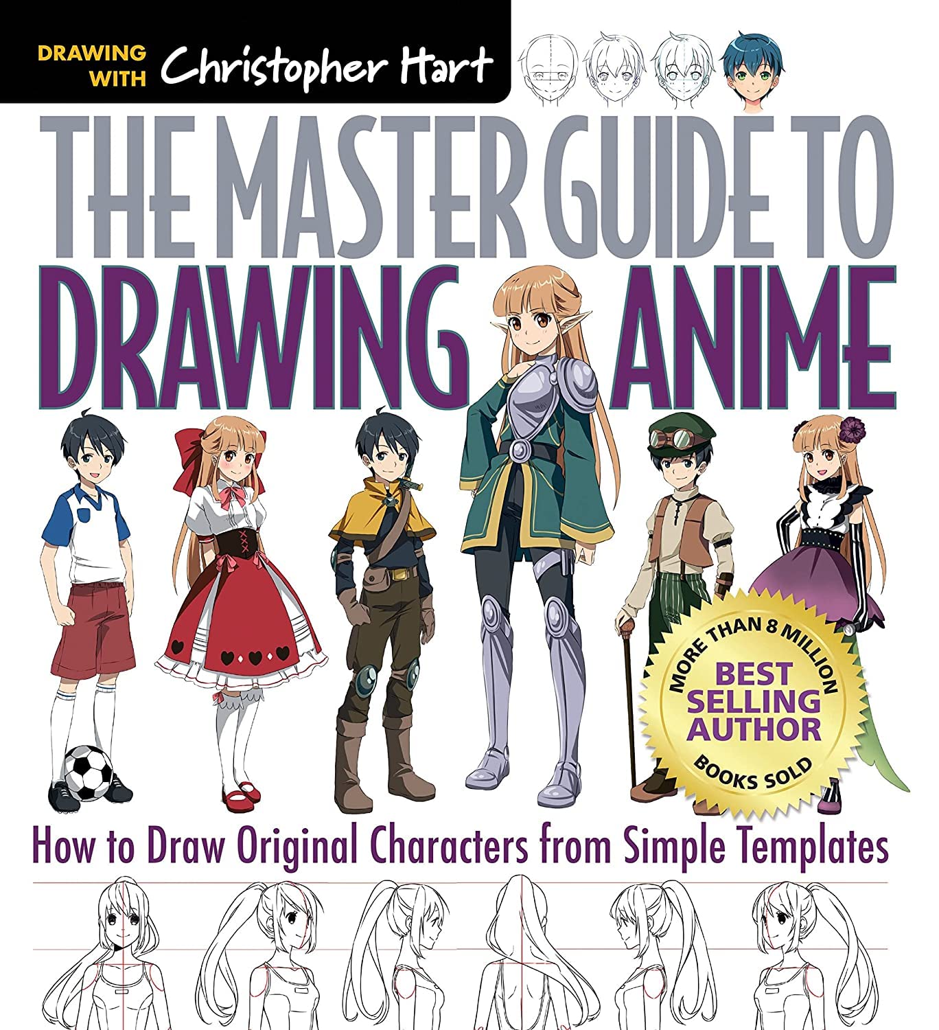 how to draw anime characters book