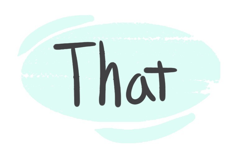 The Pronoun "That" in the English Grammar | LanGeek - that flower we saw that day