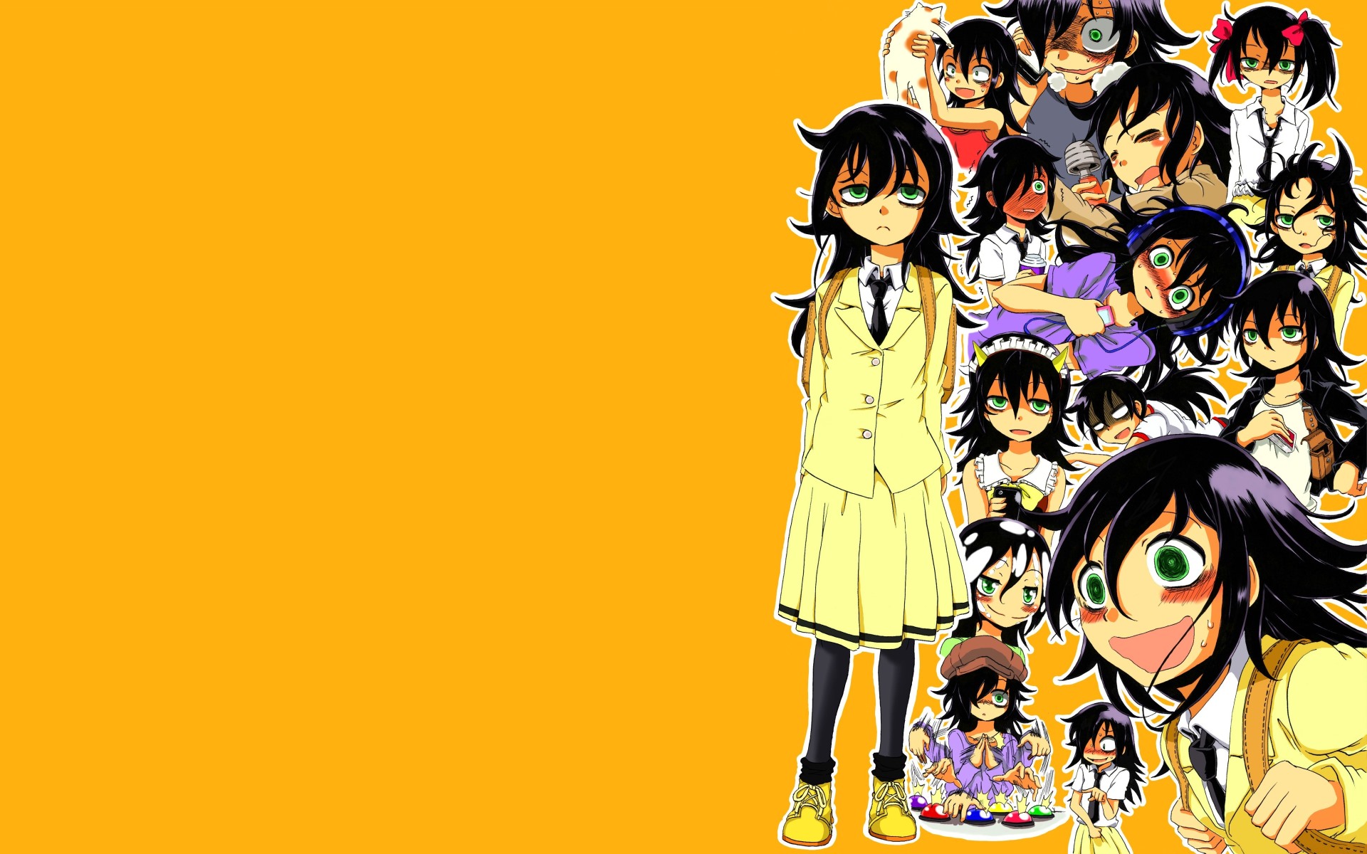 tomoko kuroki watamote - Watamote! Wallpaper (38462929) - Fanpop - watamote no matter how i look at it